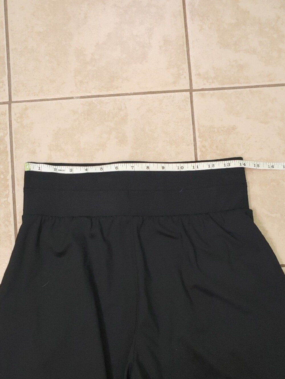 T By Talbots Wide Leg Athletic Pants Women's S Black Leggings - Picture 4 of 6
